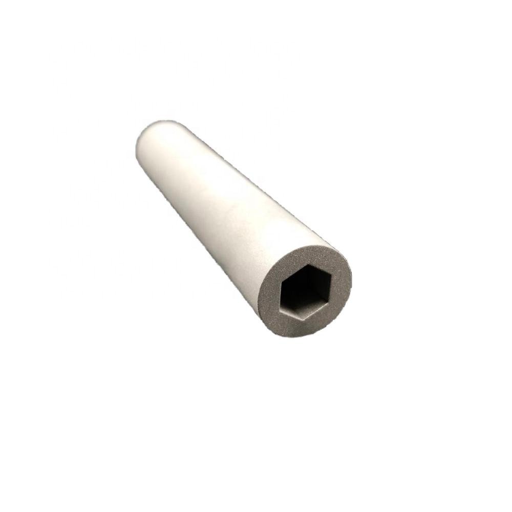 hex circle shape pipe aluminum extrusions profile