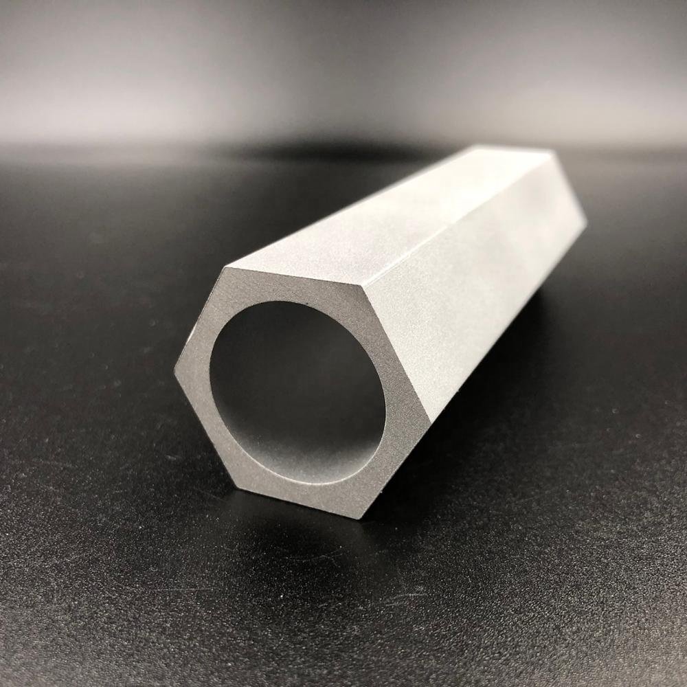 hex circle shape pipe aluminum extrusions profile