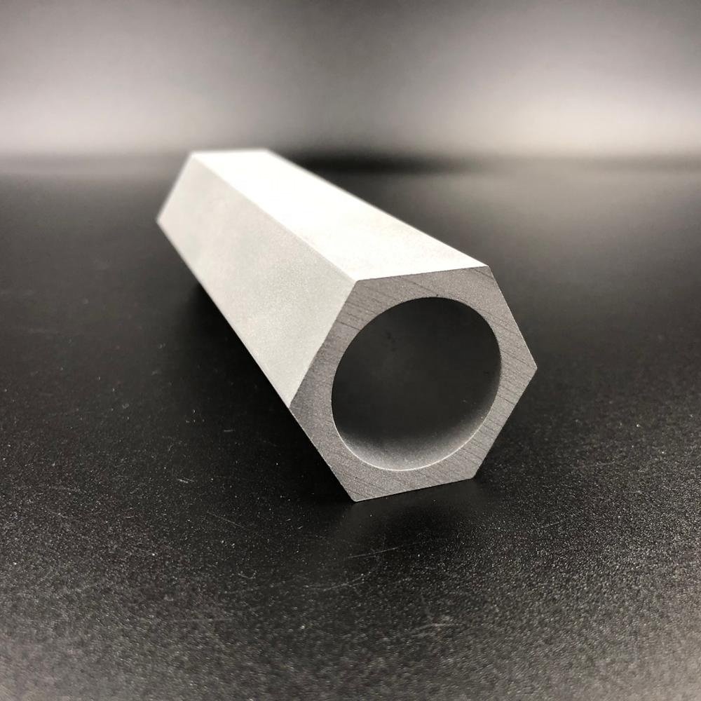 hex circle shape pipe aluminum extrusions profile