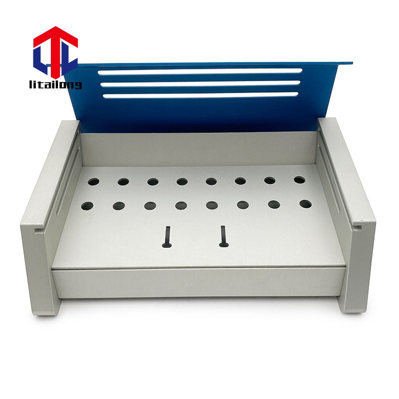 Customized assembled aluminum alloy box storage sliding lid aluminum shell oxidation profile aluminum box enclosure case
