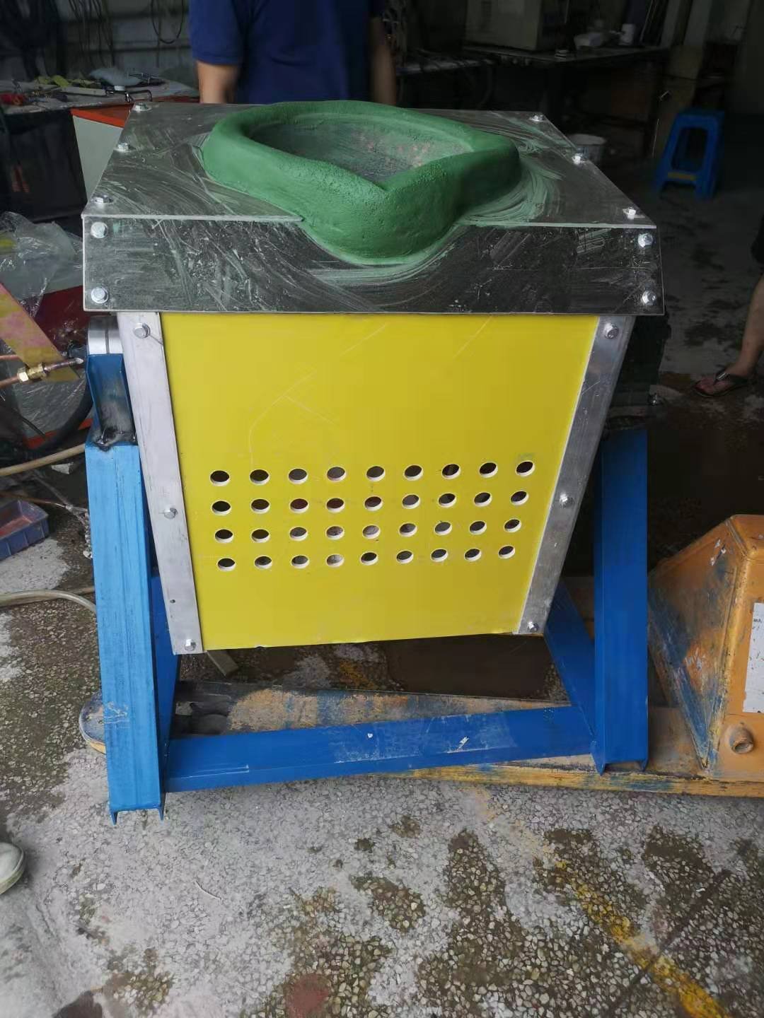 10KG IGBT electrical induction melting furnace gold melting machine for ingot casting