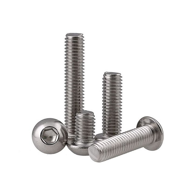10.9 half round head bolt M5 M6 M8 half round head hexagonal screws Special mushroom head screws for aluminum profiles