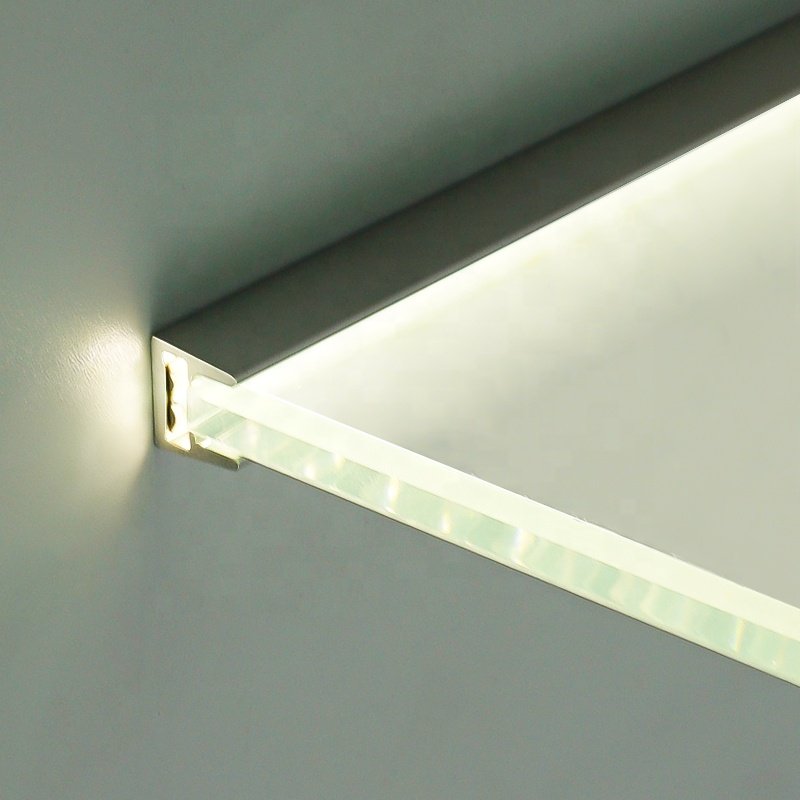 C02 Card 8mm Glass led Laminate Lamp Aluminum Profile Housing Aluminum Profile Light for Furniture