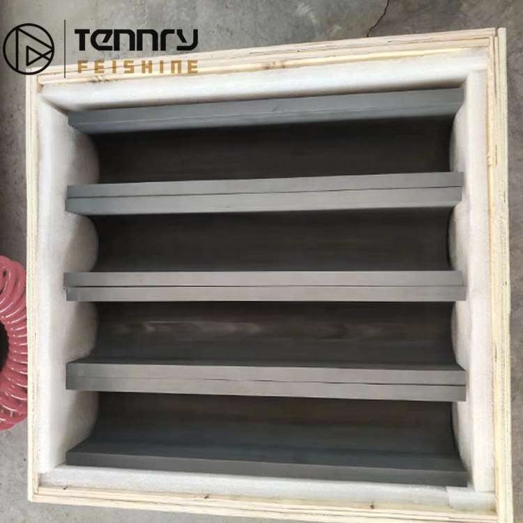 Metallurgy High Strength Carbon Graphite Sintered Boats Mold For Aluminum Melting