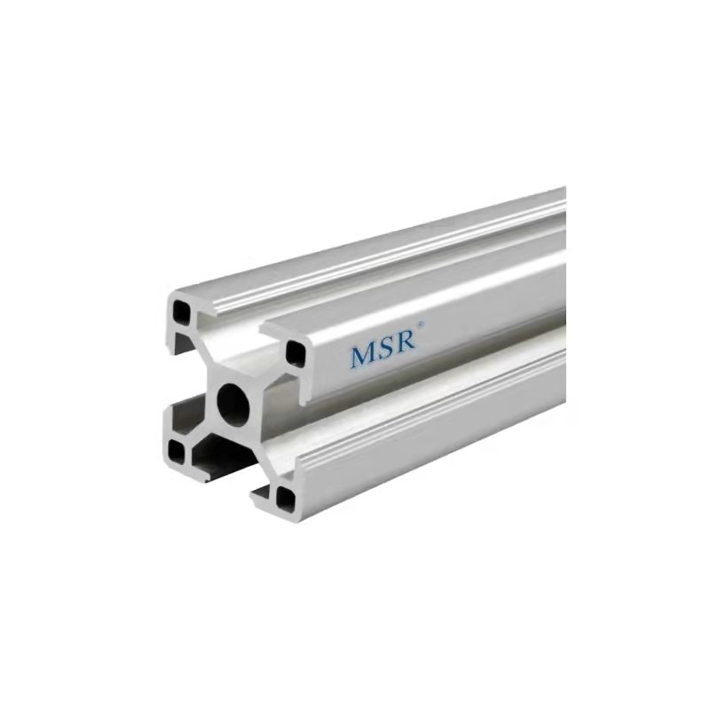 Customised OEM Ob3030A Aluminum Extrusion aluminium profile v slot anodized aluminum for Making Machine in Clear Anodized 8021