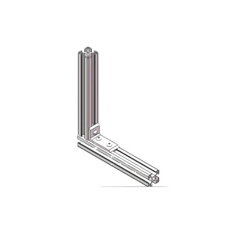 Customised OEM Ob3030A Aluminum Extrusion aluminium profile v slot anodized aluminum for Making Machine in Clear Anodized 8021