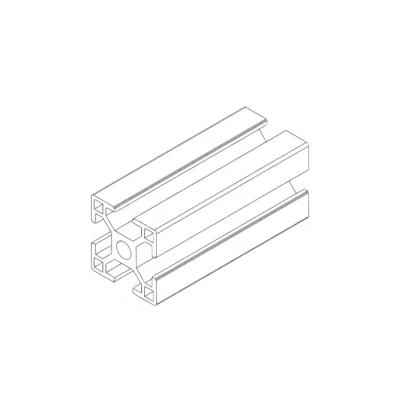 Customised OEM Ob3030A Aluminum Extrusion aluminium profile v slot anodized aluminum for Making Machine in Clear Anodized 8021