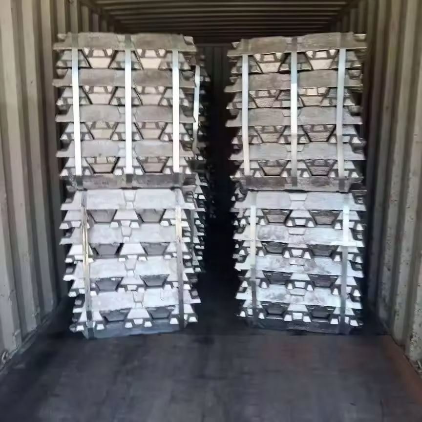 Zinc ingot factory wholesale aluminum ingot 99.9% 99.95% from China