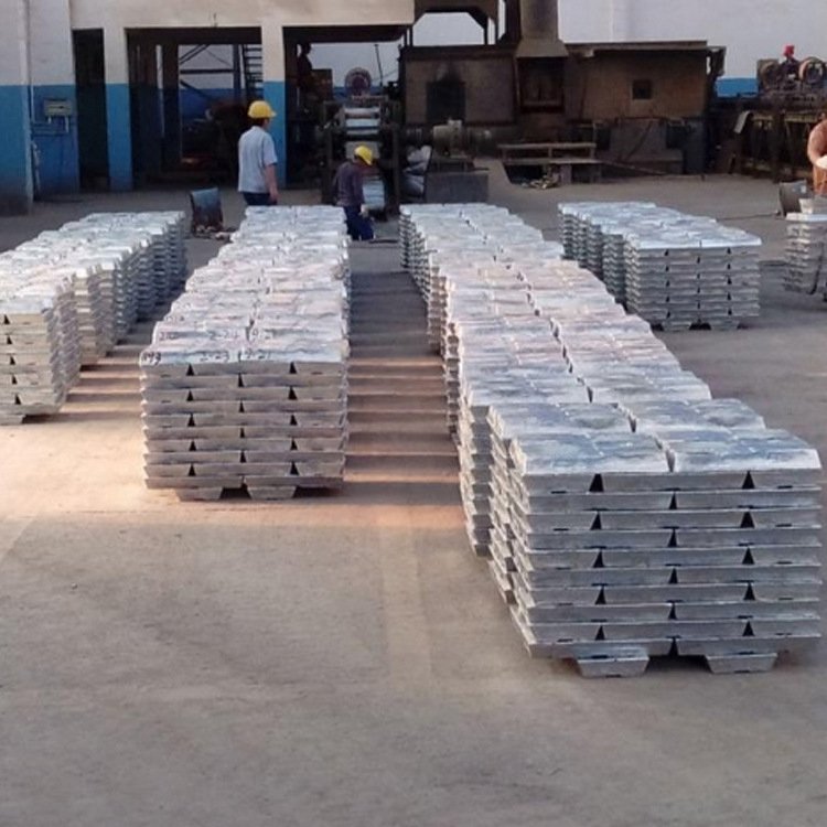 China factory Zinc ingots Pure Zinc Ingot 99.995% No.0 zinc ingot Manufacturer wholesale