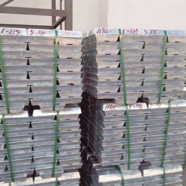 China factory Zinc ingots Pure Zinc Ingot 99.995% No.0 zinc ingot Manufacturer wholesale