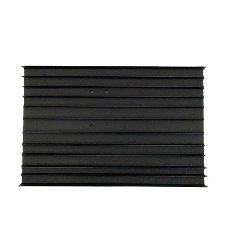 Custom Aluminum CNC Deep Processing Extrusion Flat Plate Fin Heat Sink Profile
