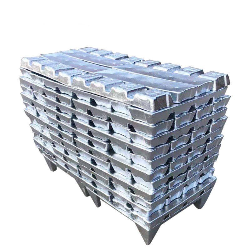 Factory Wholesale 99.9% Zamak Ingots Price Per Kg Aluminum Alloy Ingot 99.7 Pure Aluminum Ingot Price
