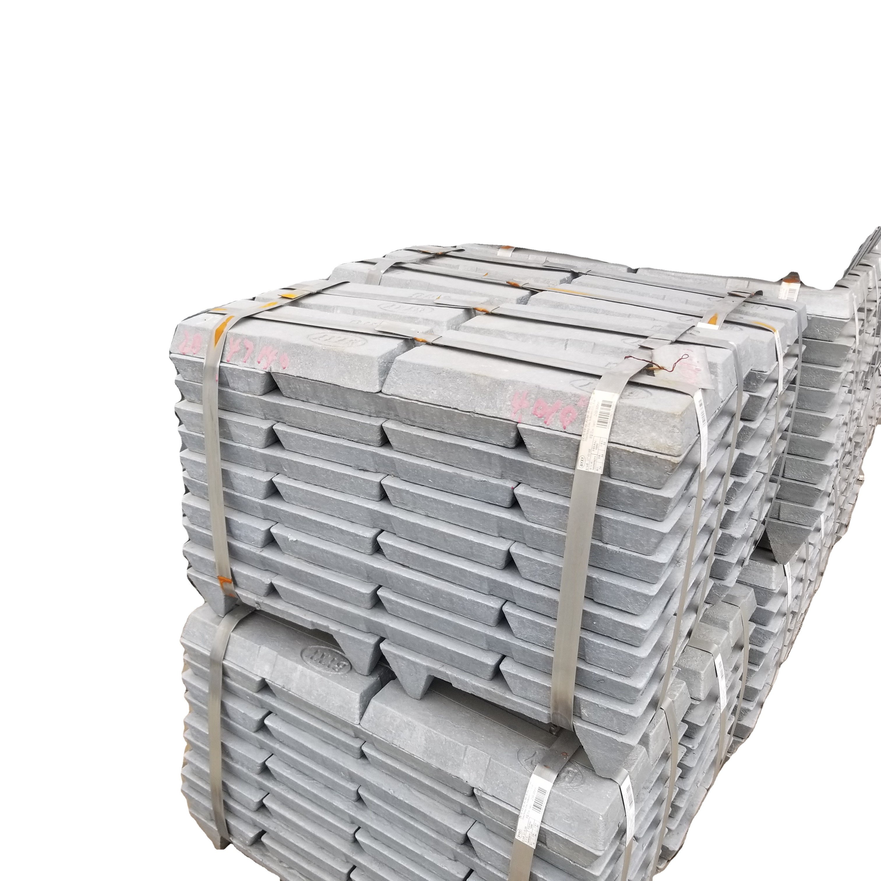 Factory Wholesale 99.9% Zamak Ingots Price Per Kg Aluminum Alloy Ingot 99.7 Pure Aluminum Ingot Price