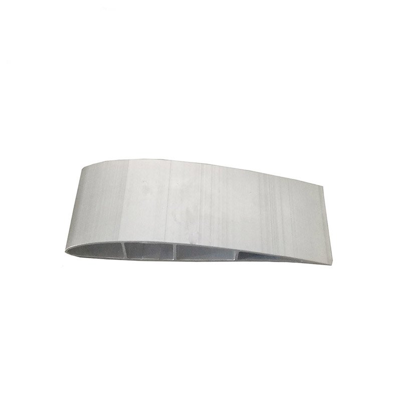 Modern new design custom anodized aluminum profile fan airfoil building oval louver