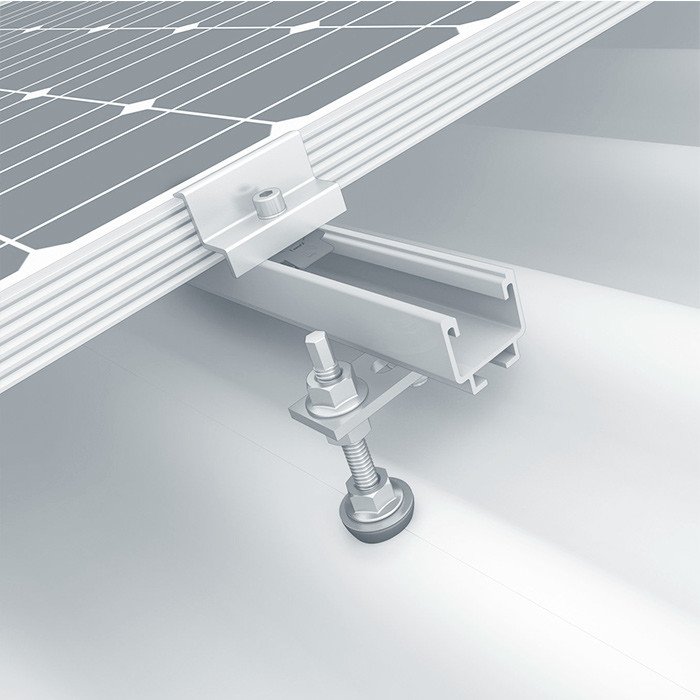 adjustable bracket aluminium profile for solar panel mounting bracket Fixing solar panel aluminium rail