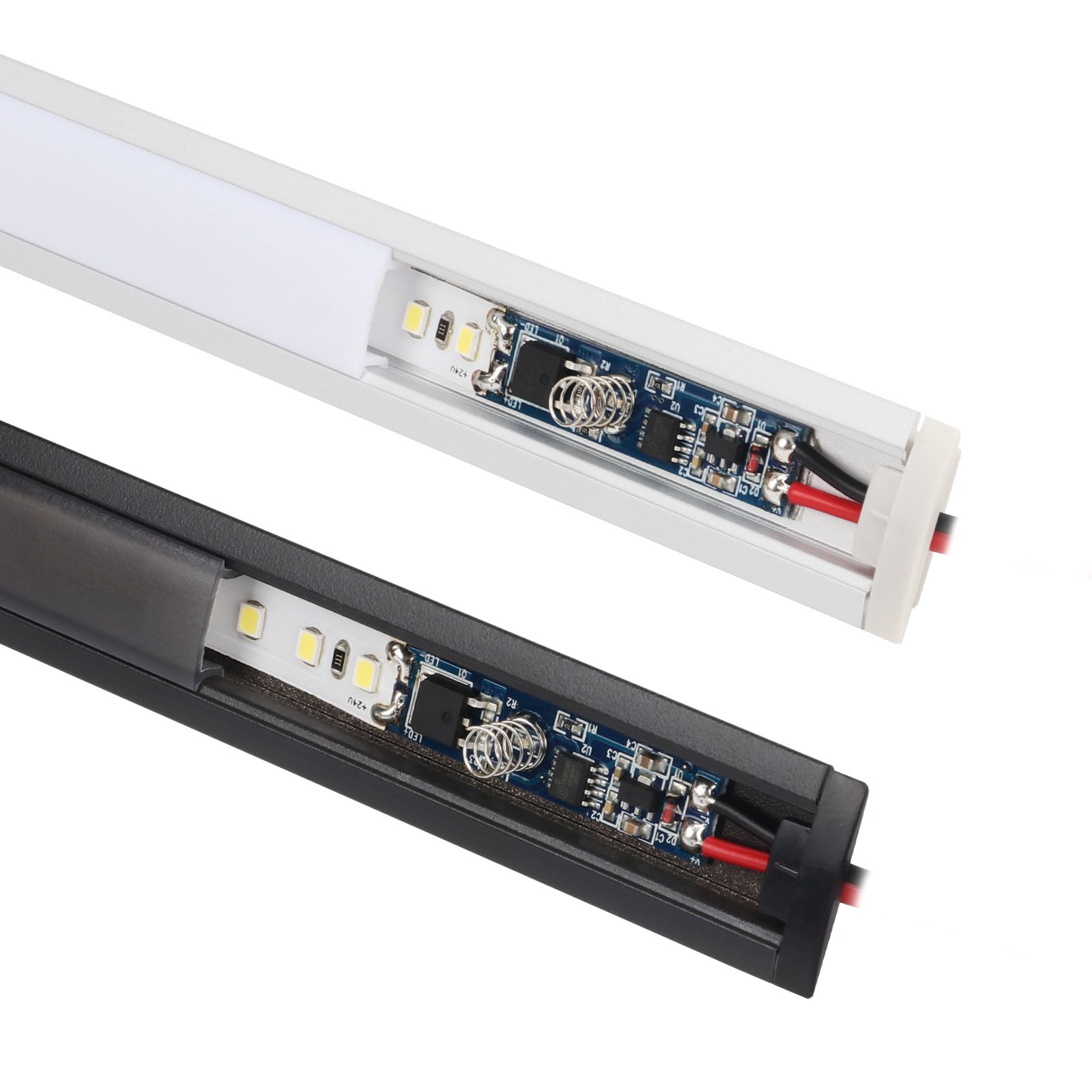 1m 2m 3m waterproof led aluminium aluminum profile alu profile channel aluminium led profile light for led strip light