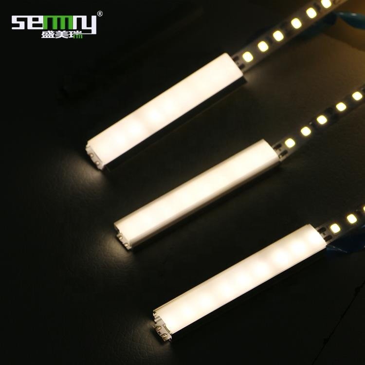 Free samples high quality alu profil channel extrusion 45 degree angle led strip lighting corner led aluminum profile