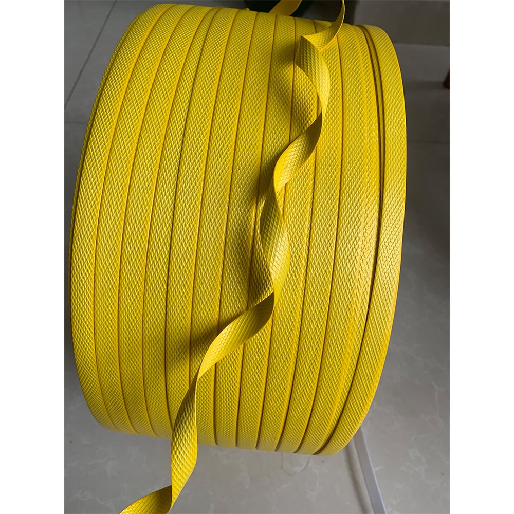 1/2" Width Yellow Packing Straps 3280' Length Packaging Banding Strap Pallet Polypropylene PP Strapping Roll