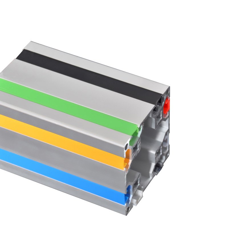 Customized sizes Colorful T slot Cover Aluminium Profile Accessories Plastic PVC ABS Extrusion U Channel Profiles Cover Strip