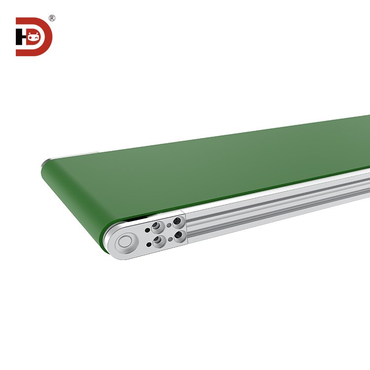 PVC belt line synchronous belt micro conveyor PLC control conveyor belt DIY small punch press production line customization
