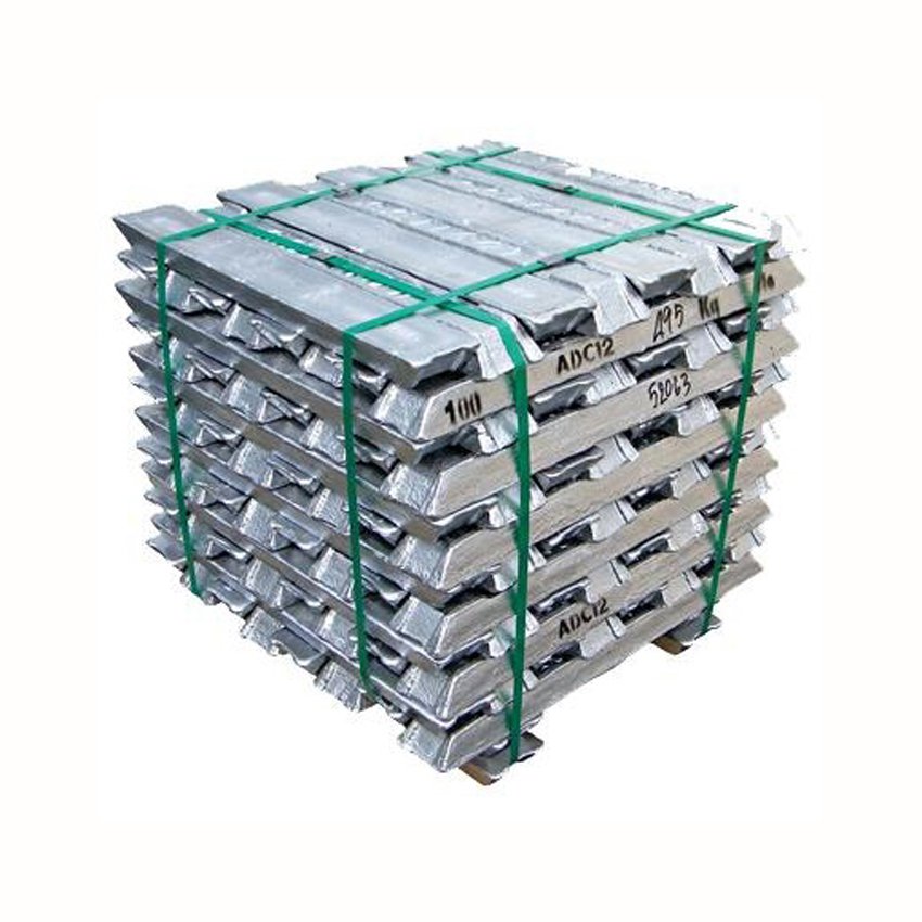 Manufacturer ingots pure aluminum ingots a7 a380 price per ton