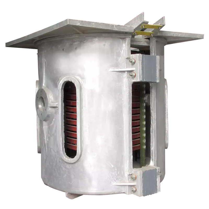 Induction furnaces for waste recycling aluminum and copper foundry furnace casting ingot furnace 500KG 1000KG 1T metal machines