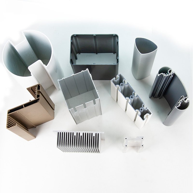 China customized design industrial aluminium profiles extrusion price per tons for machines