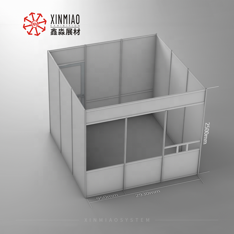 S100 Eight Way Extrusion, R8 Aluminium Exhibition Stand, 8k Modular Shell Scheme Booth Alu Profiles