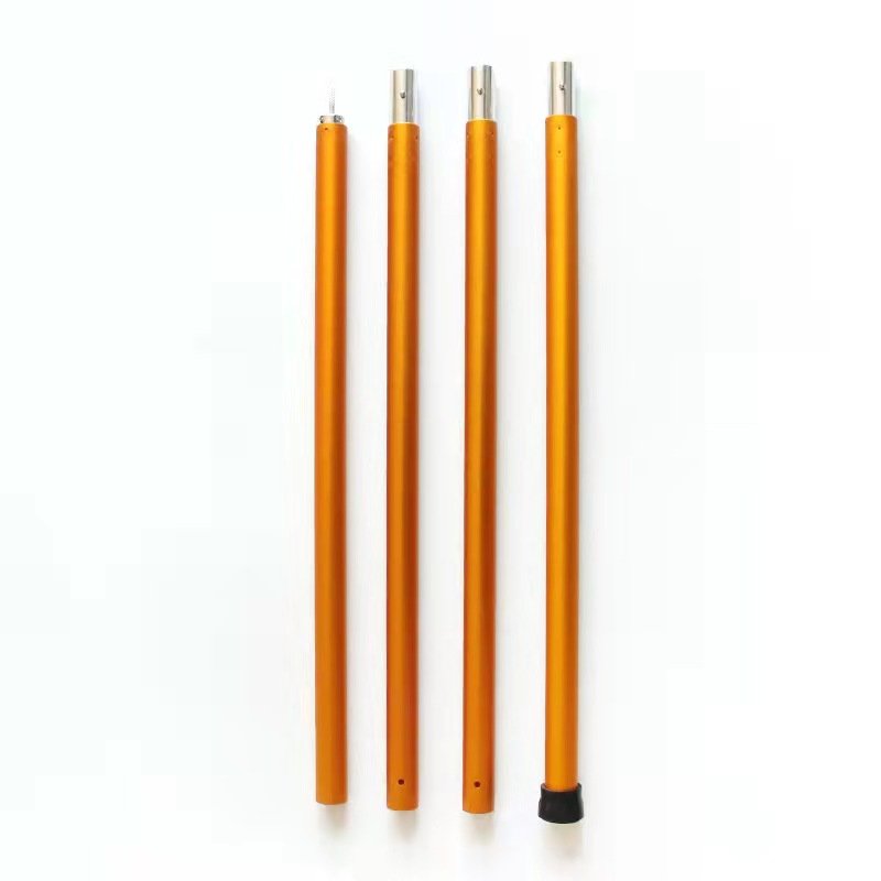 Telescoping Light weight Poles Adjustable Aluminum Rods For Tent Camping Shelter Awning Car & Motorcycle Camping Tent Pole