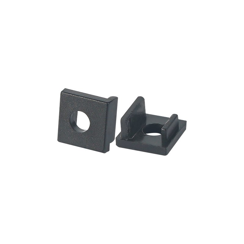 B-A1010 Factory Wholesale High Quality Black Anodized U Shape LED Aluminum Profile, Recessed Mounting Aluminum Profile