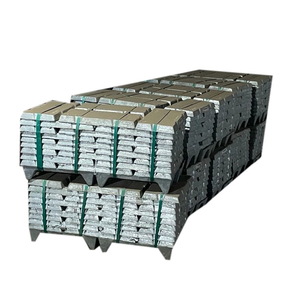 Wholesale Exporter Aluminium Alloy Zinc Ingot Aluminum Ingot 99.9% aluminium alloy ingot