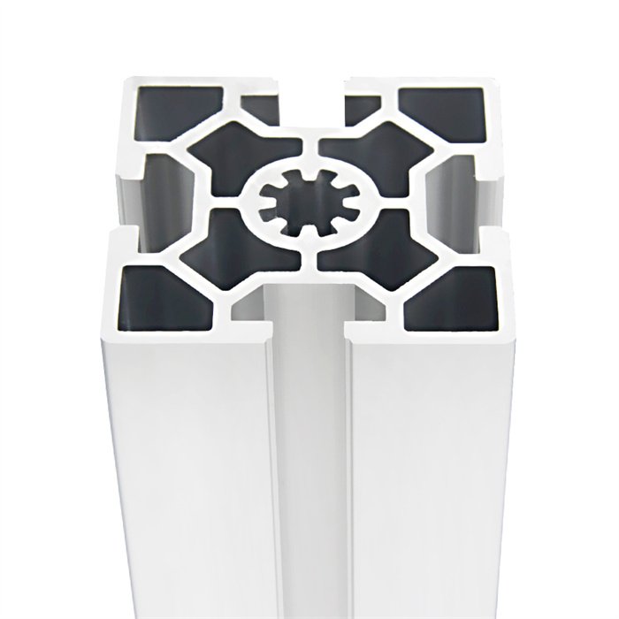4040 6060 8080 Aluminum Extruded profile Frame T slot Custom black anodized industrial aluminum profile
