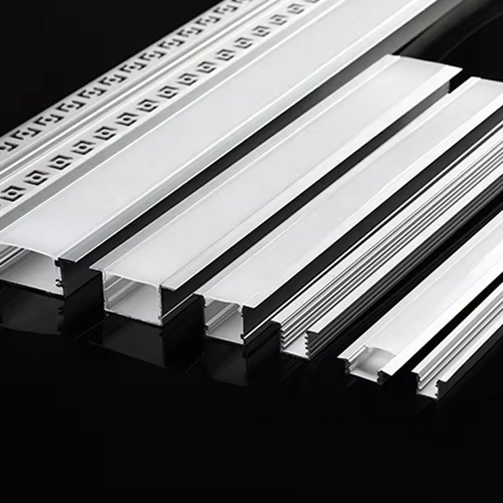 aluminium profile for led lighting strip outdoor 1m 2m 3m Super slim recessed aluminum profile led