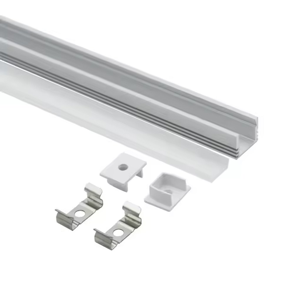 aluminium profile for led lighting strip outdoor 1m 2m 3m Super slim recessed aluminum profile led