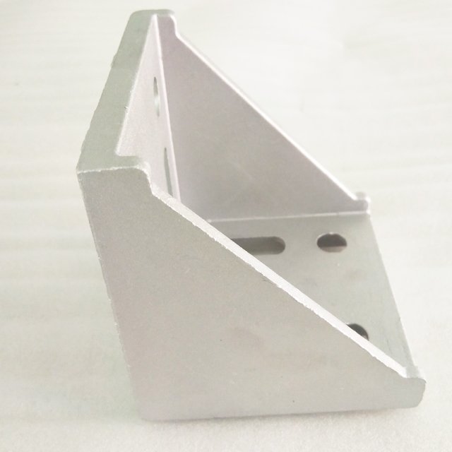 China manufacture Custom Die Cast Inside Corner Bracket for 8080 aluminum profile t slot accessories