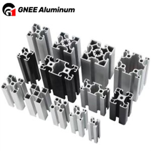 4040 Anodized Aluminum Profile Extrusion 40x40 aluminium industrial profiles 6063-T5 T slot factory supply