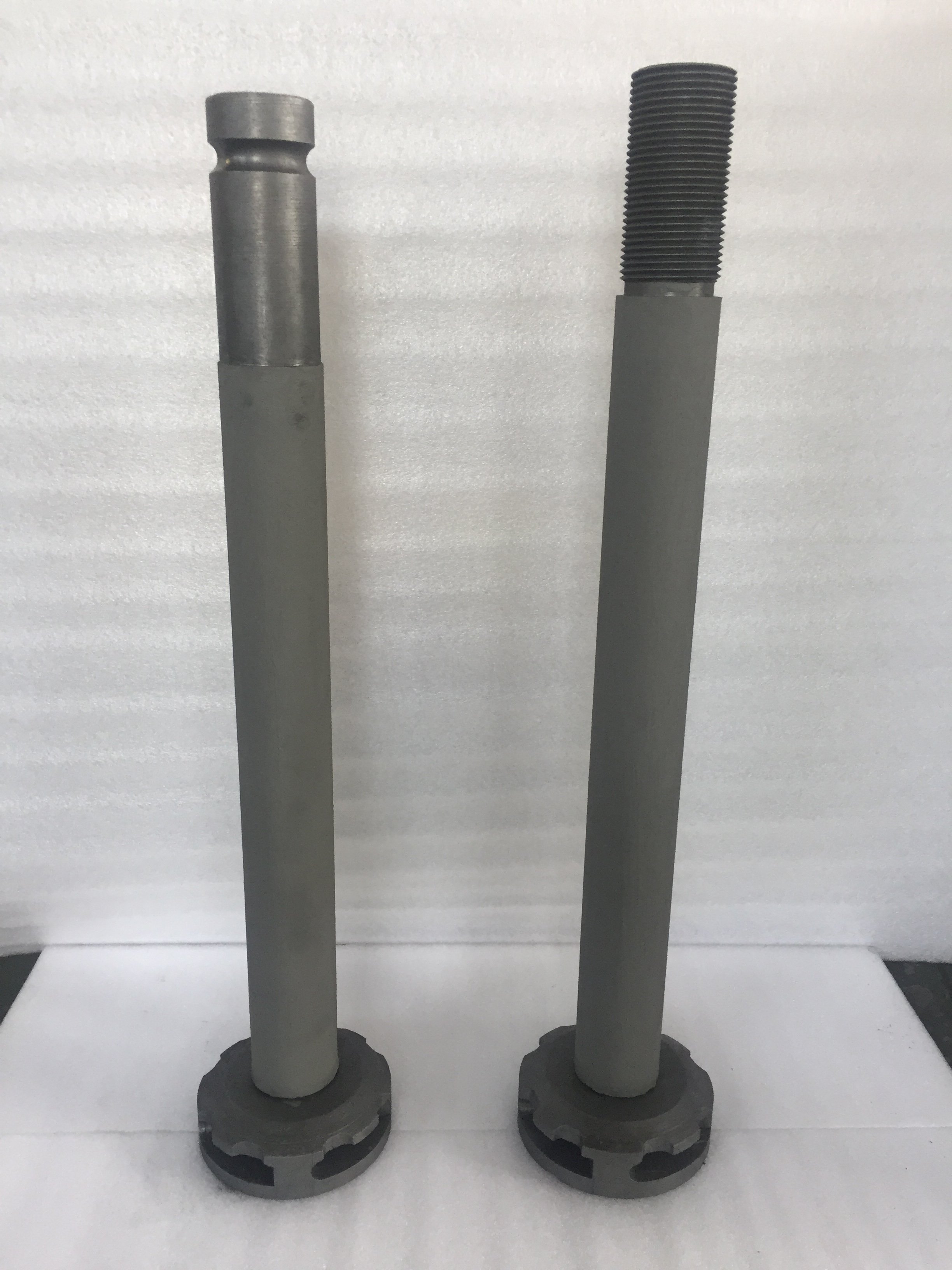 Aluminum Inclusion Tube Thermocouple Heating Temperature for Alloy Furnace Casting Parts Thermocouple Protection Graphite Tubes