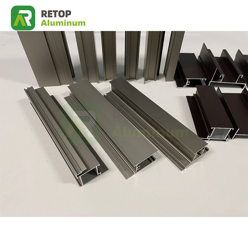 Retop Brazil aluminum profile for door and window aluminum profile extrusion