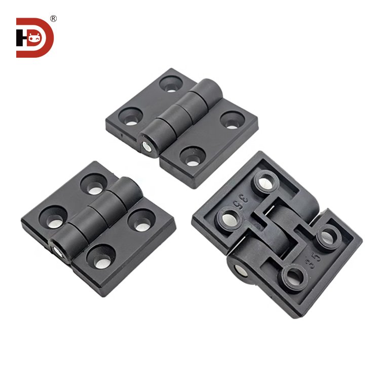 Aluminum profile nylon hinges 3030/3040/4040 hardware electrical cabinet electrical box hinges source factory
