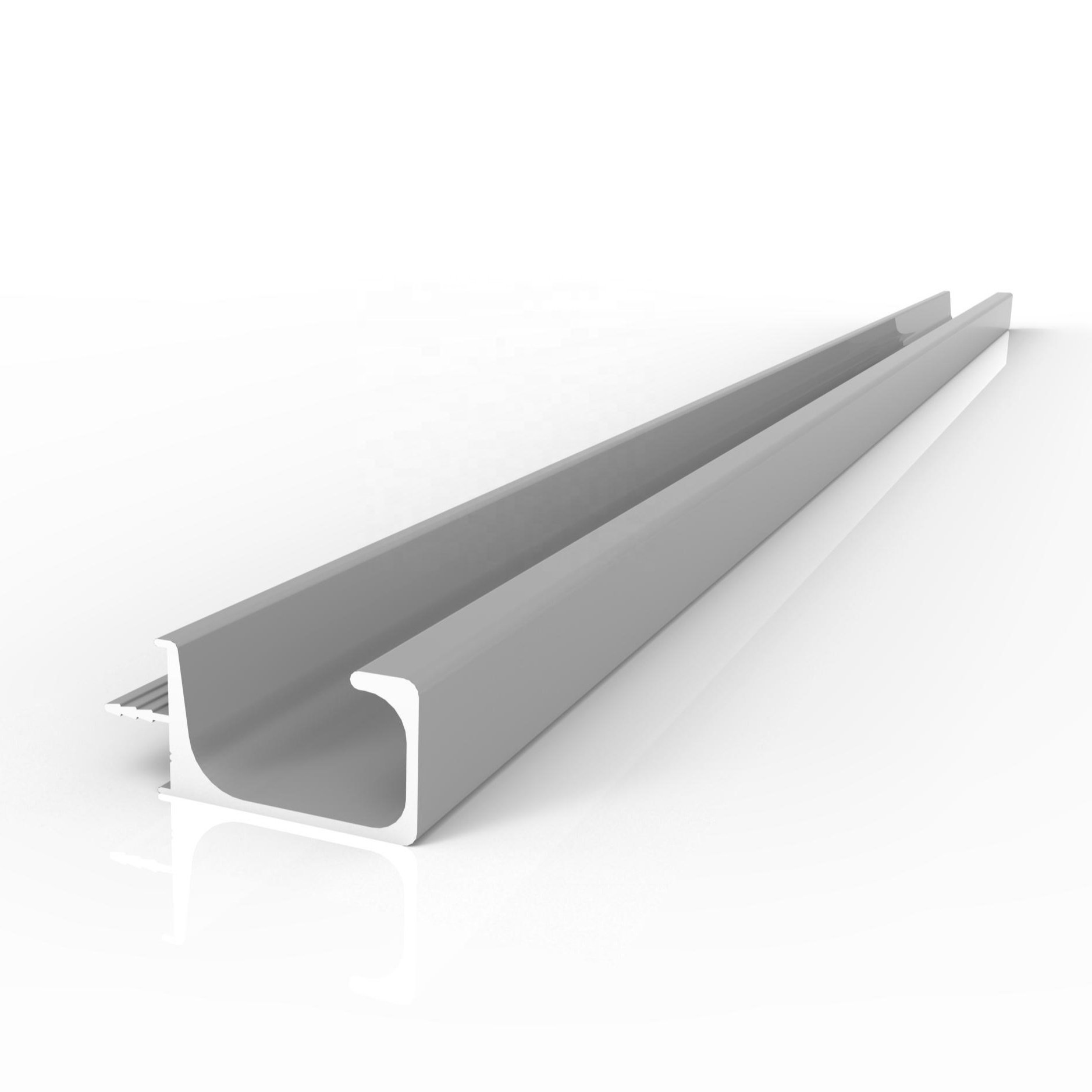 Manufacturer aluminum modern black kitchen handle aluminum profiles