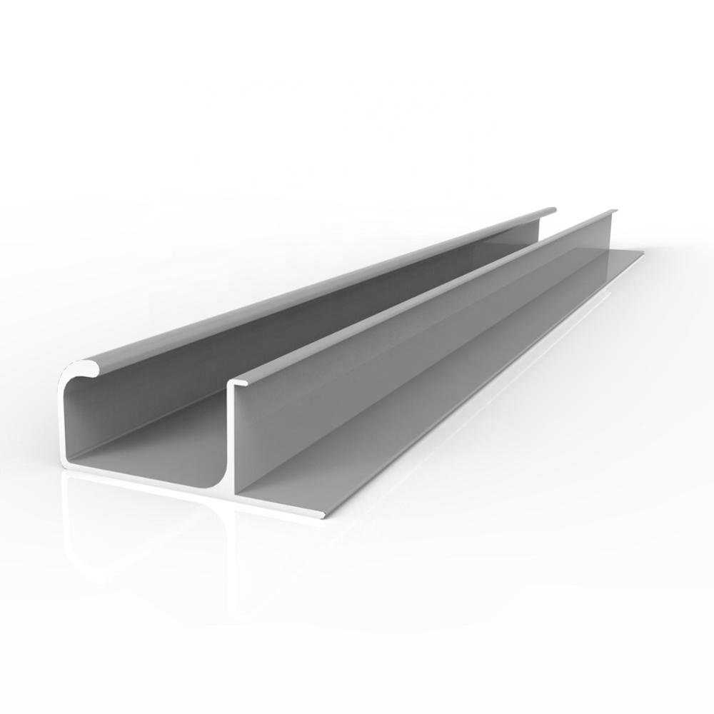 Manufacturer aluminum modern black kitchen handle aluminum profiles