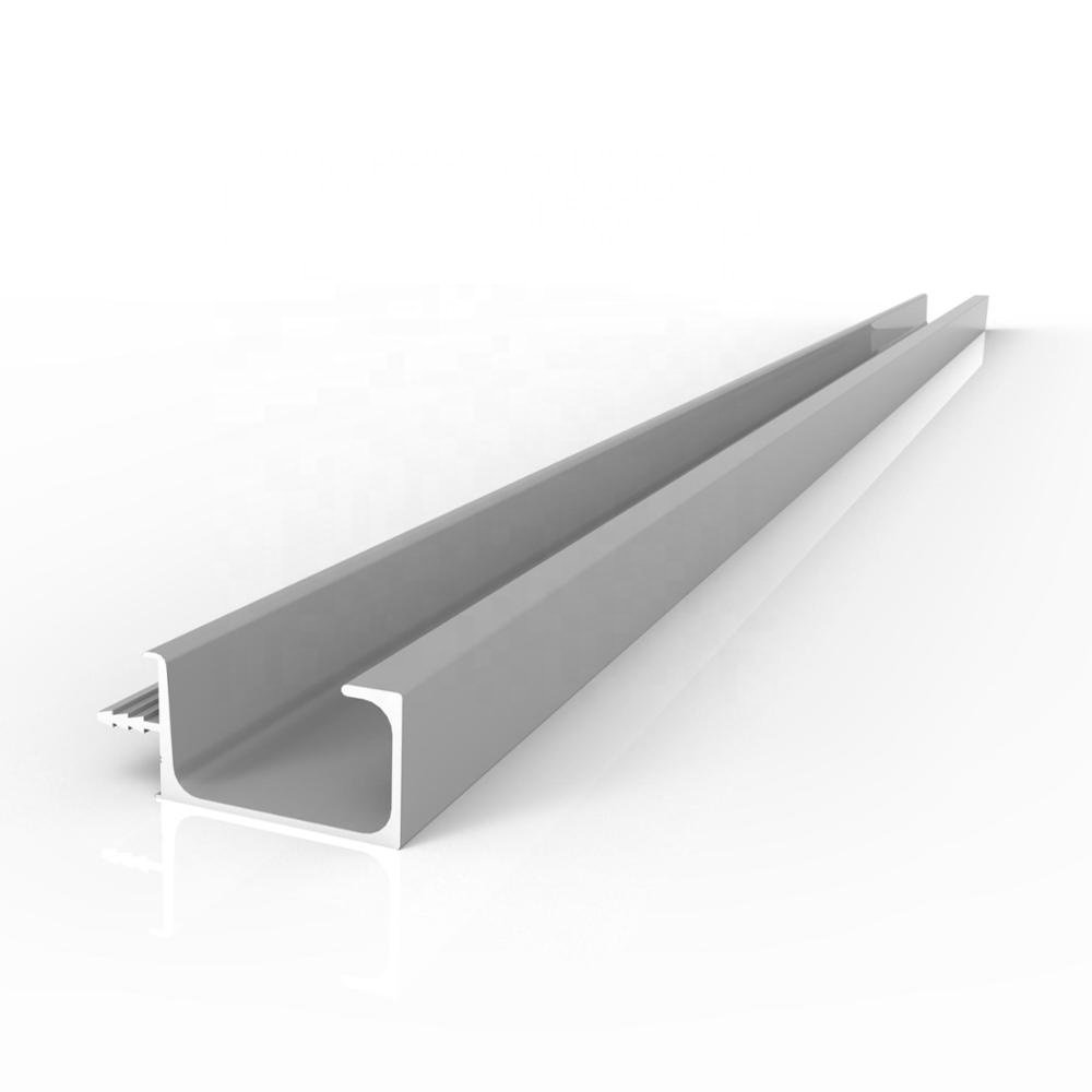 Manufacturer aluminum modern black kitchen handle aluminum profiles