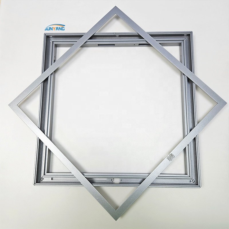 Custom 6061 6063 T5 T6 CNC Anodized Extrusion Aluminum Profiles Frame for Fish Tank Frame Plants Greenhouse Box Frame