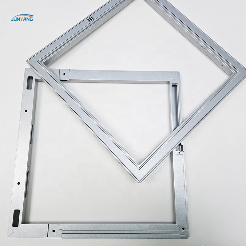 Custom 6061 6063 T5 T6 CNC Anodized Extrusion Aluminum Profiles Frame for Fish Tank Frame Plants Greenhouse Box Frame