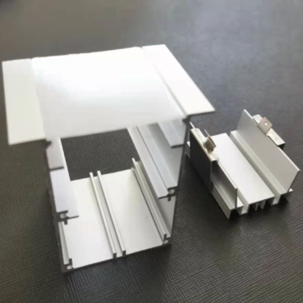 Trendy Design Factory direct sales Recessed LED aluminium profile Accessories Flanged Recessed LED Illumination Trough Bar