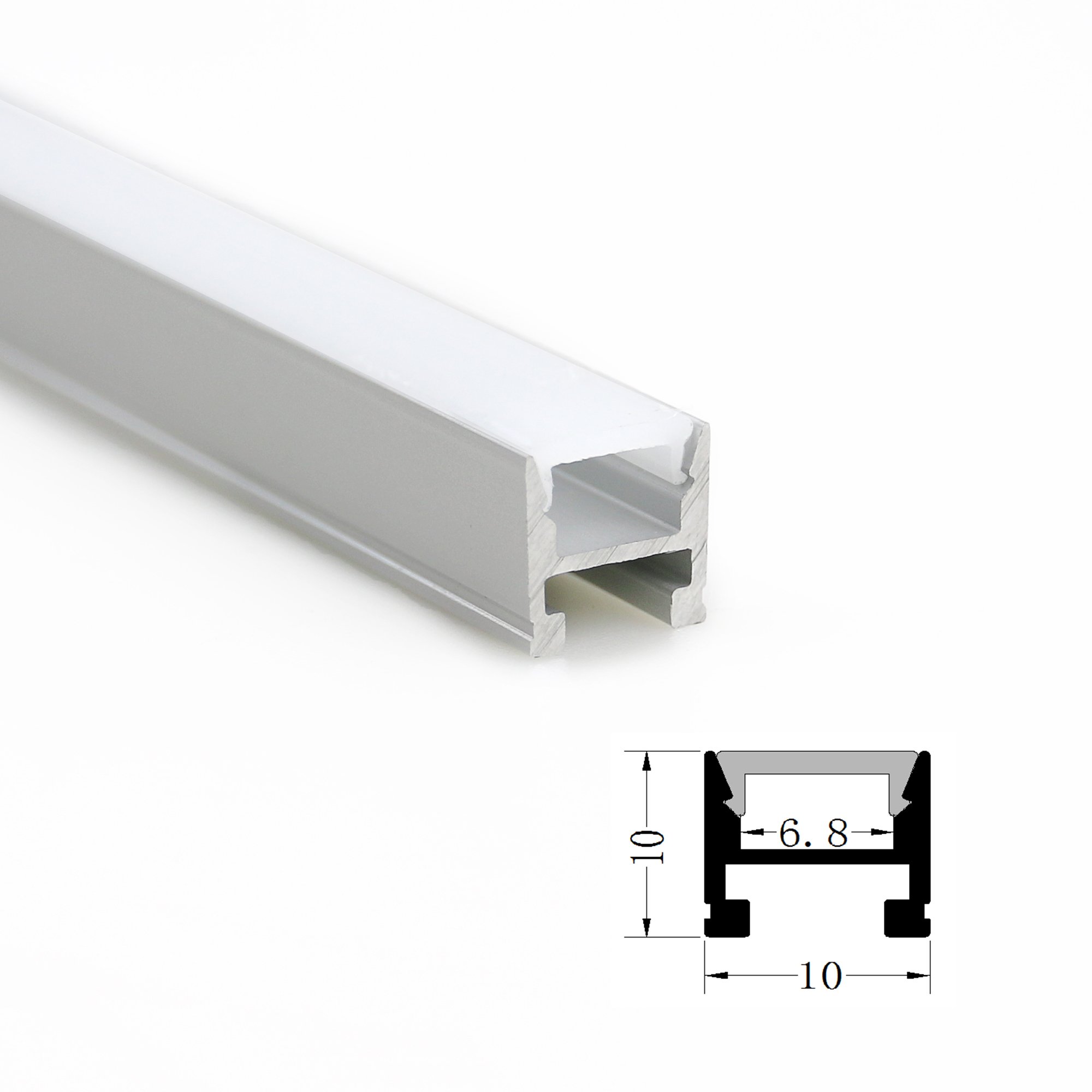 Architectural Gypsum Plaster Skirting Line Drywall Aluminium Suspension Aluminium LED Profile