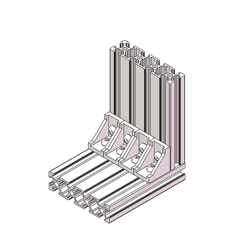 china manufacturer 8015 20*80 t slot aluminium profile industrial aluminium profile led strips 2080A 2080 2060 2040 2020