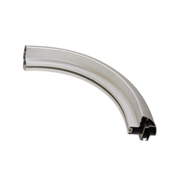 Chinese factory supply curved Aluminum Extrusion and bending aluminum profile service