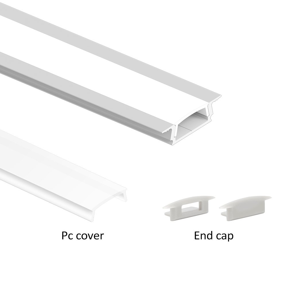 KC Led Stair Noising Profile For Cinema Stair Up and Down Light LED Aluminum Profile Channel