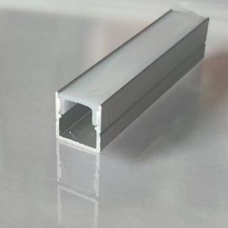 10X10MM Aluminium Extrusion Ceiling Led Strip Lighting Housing Decorative Channel Profile with PC Cover